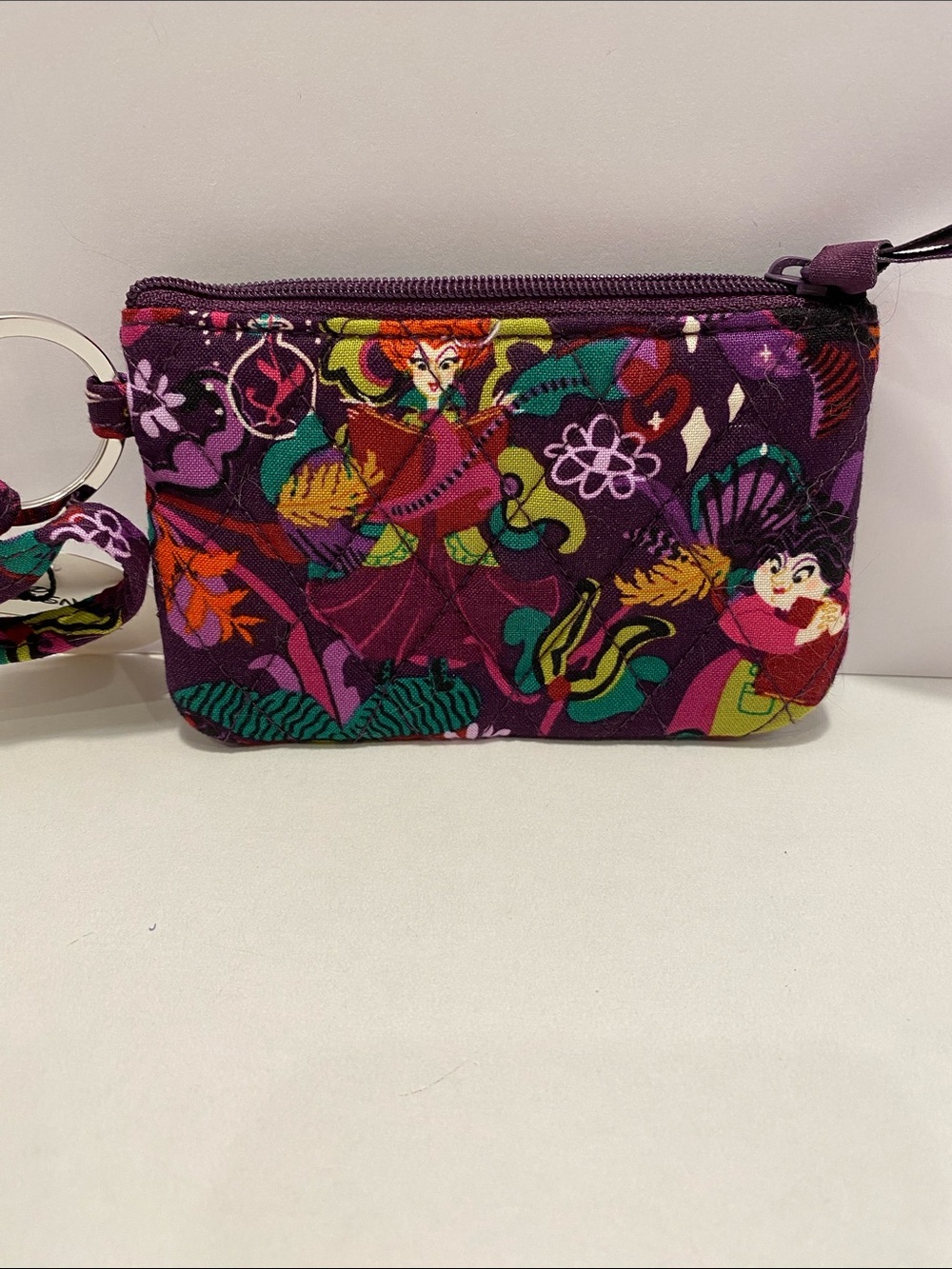 Vera Bradley Zip ID Lanyard Set. NWT. Hocus Pocus Blooms & Brooms B